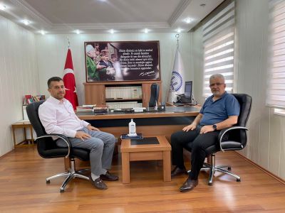 İlçemize yeni atanan Müftümüz Abdulhalık Ocakhanoğlu’na hayırlı olsun ziyareti