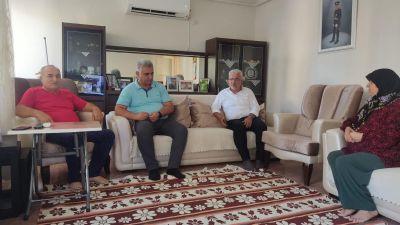 Ak parti ilçe yönetim kurulu üyemiz sayın Nuh Sağlam’a geçmiş olsun ziyareti