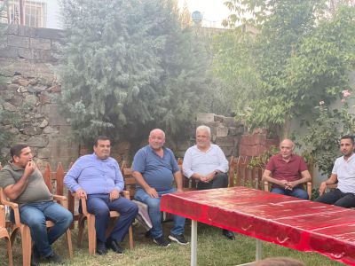 Yönetim kurulu üyemiz Sayın Mehmet Korkmaz'ı ziyaret ettik.