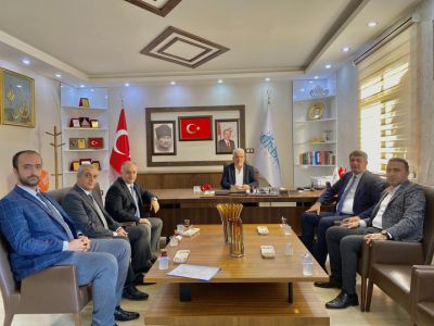 Tarım Kredi Kooperatifi Gaziantep Bölge Müdürü Mustafa Aslan’ı belediyemizde ağırladık.