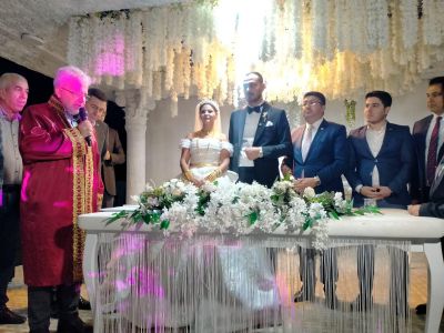 Özge Özdil & Mustafa Öztürk,  Şeyma Çelik & Mesut Çavuşoğlu, Hatice Öztürk & Ramazan Karakaş’ın düğün törenine katılarak nikah akitlerini gerçekleştirdik.
