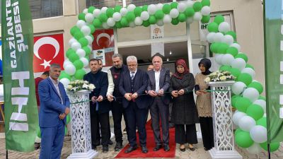 İHH İnsanı Yardım Vakfı Gaziantep - Nurdağı Şubesinin açılışı