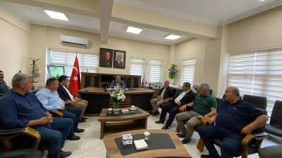 İslahiye Ticaret Odası Başkanı Selahattin Türkmen ve Yönetim Kurulu Üyelerinin Belediyemize ziyaretleri