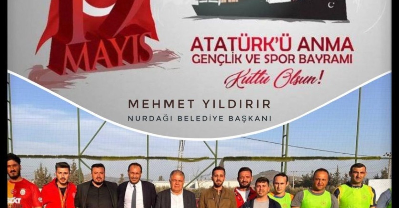 19 MAYIS GENÇLİK VE SPOR BAYRAMI KUTLAMA MESAJI