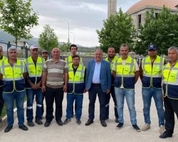 Başkanla Fotoğraflar